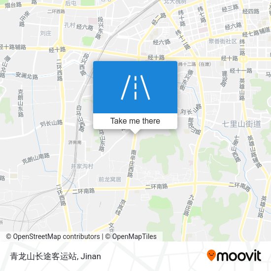 青龙山长途客运站 map