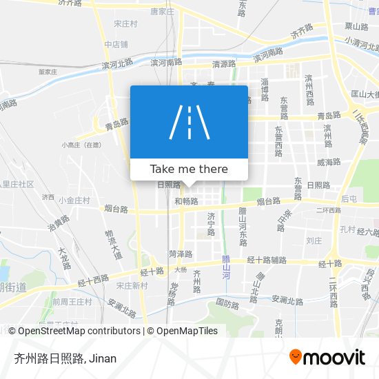 齐州路日照路 map