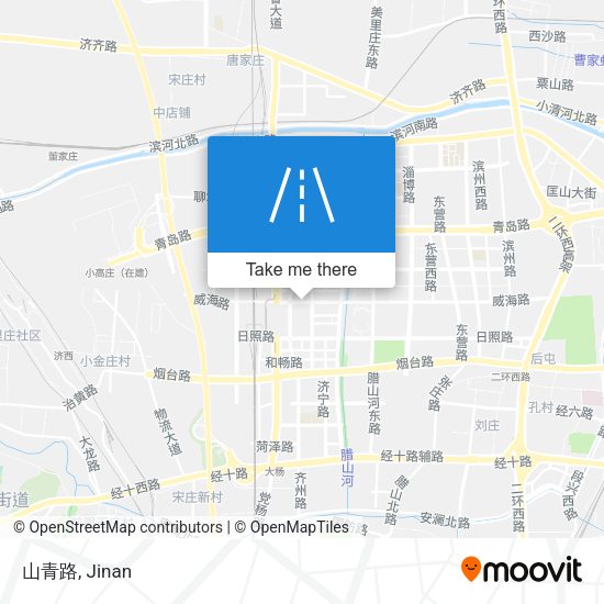山青路 map