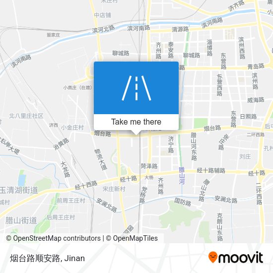 烟台路顺安路 map