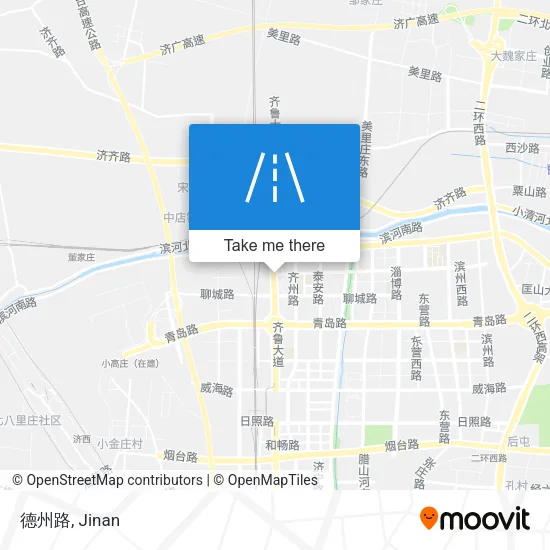 德州路 map