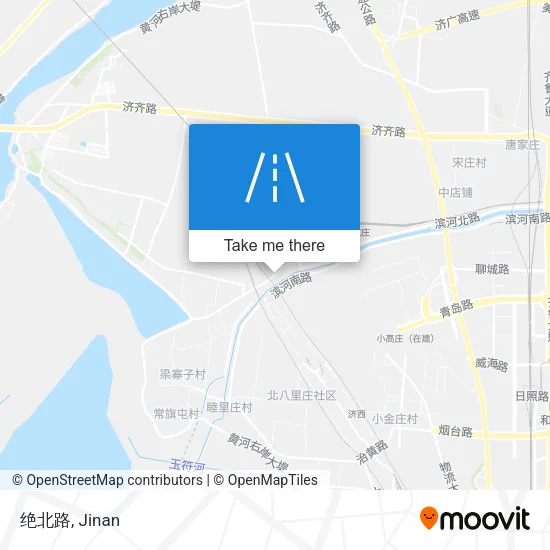 绝北路 map