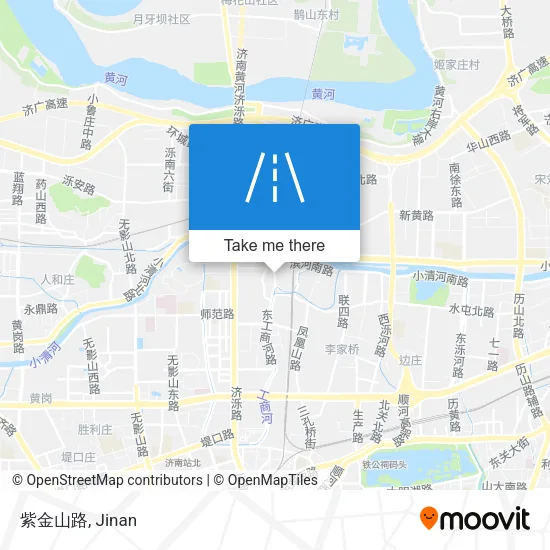 紫金山路 map
