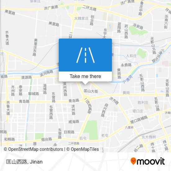 匡山西路 map