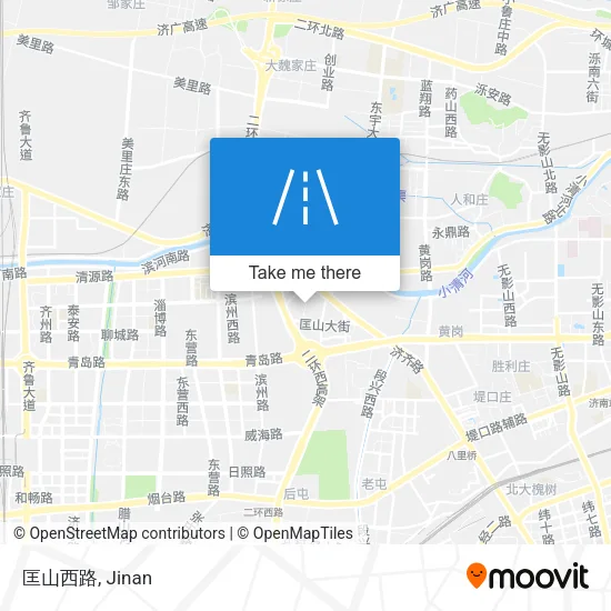 匡山西路 map