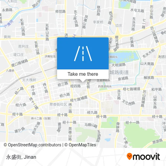 永盛街 map