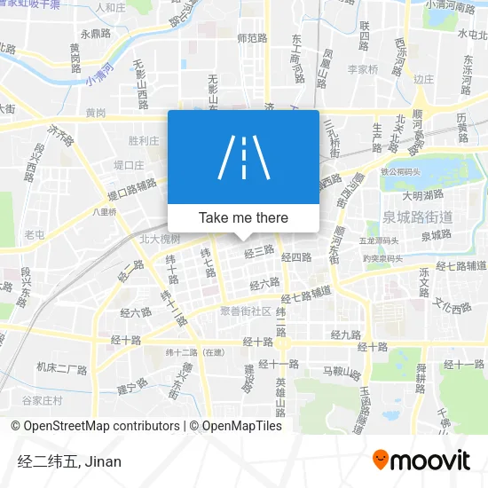 经二纬五 map
