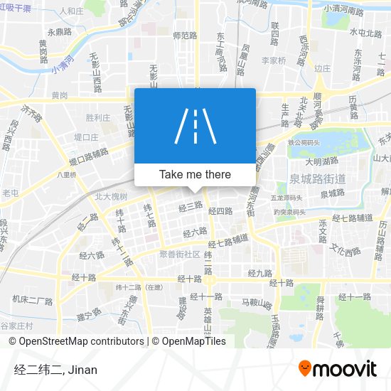 经二纬二 map