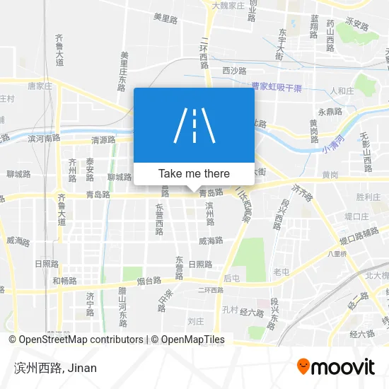 滨州西路 map