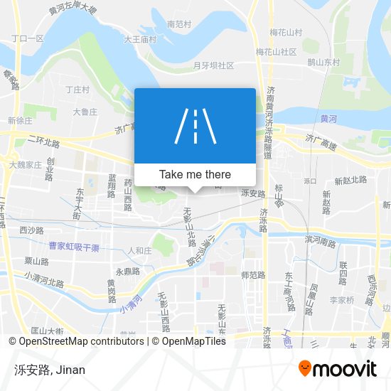 泺安路 map