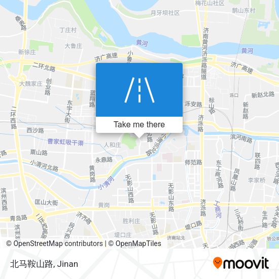北马鞍山路 map