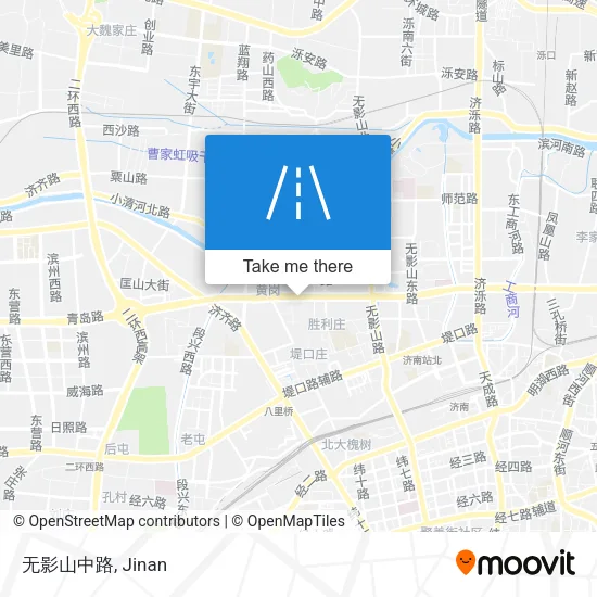 无影山中路 map
