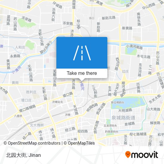 北园大街 map