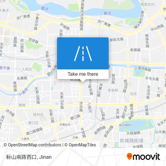 标山南路西口 map
