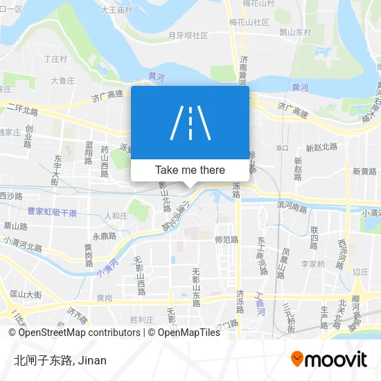 北闸子东路 map