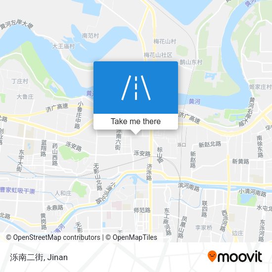 泺南二街 map