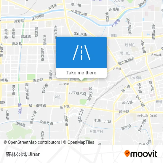 森林公园 map