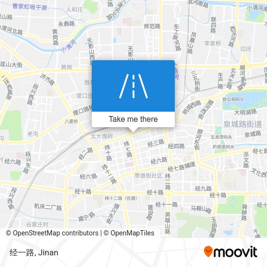 经一路 map