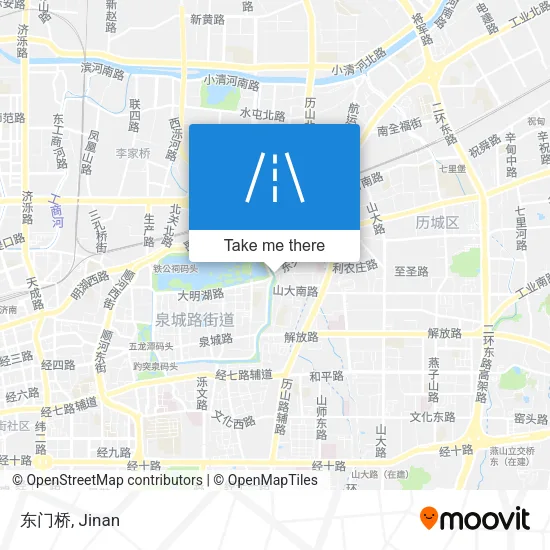 东门桥 map