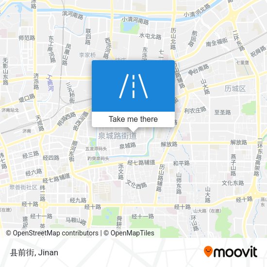 县前街 map