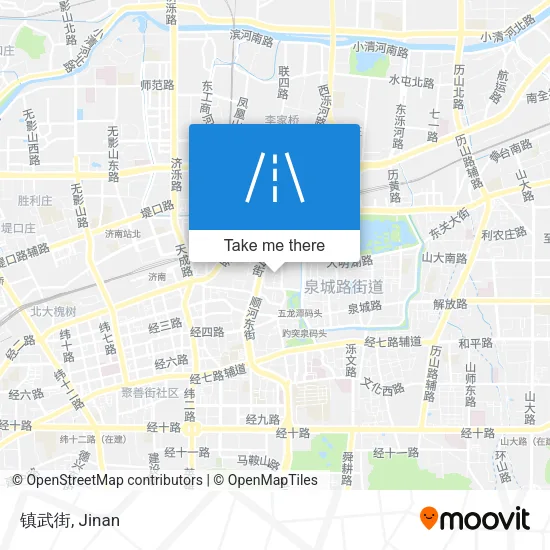 镇武街 map