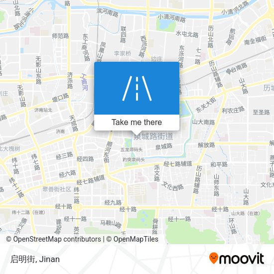 启明街 map