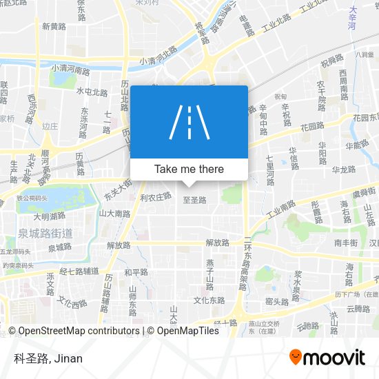 科圣路 map