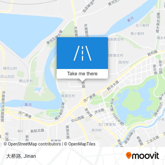 大桥路 map