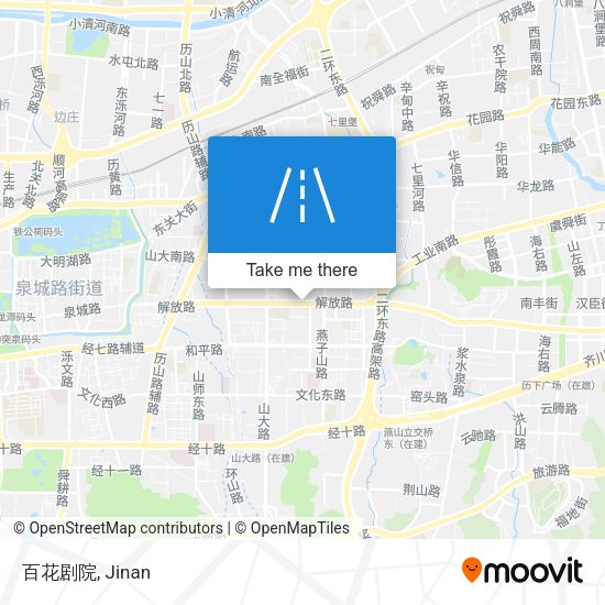 百花剧院 map