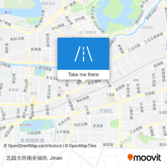 北园大街南全福街 map
