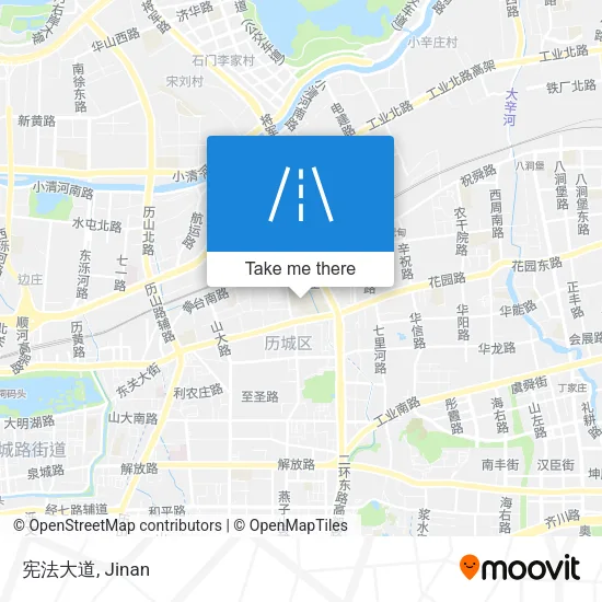 宪法大道 map