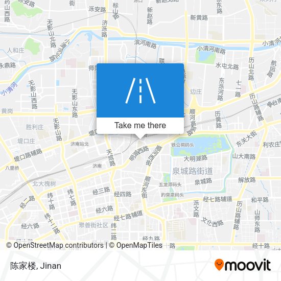 陈家楼 map