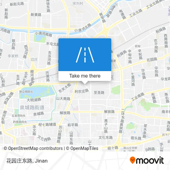花园庄东路 map