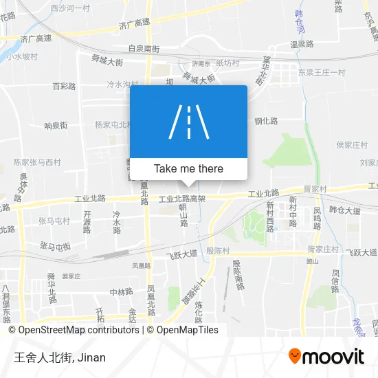 王舍人北街 map