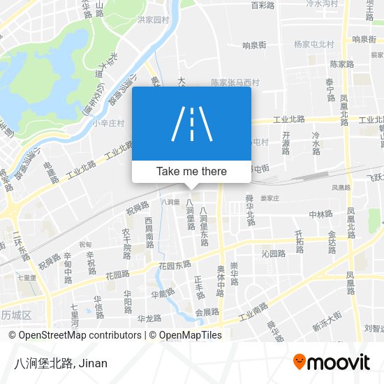 八涧堡北路 map