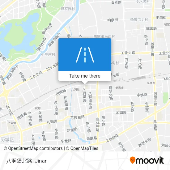 八涧堡北路 map