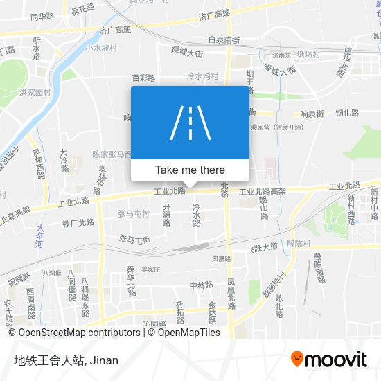 地铁王舍人站 map