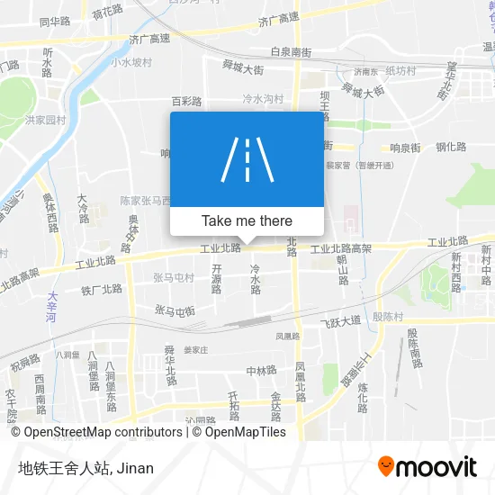 地铁王舍人站 map