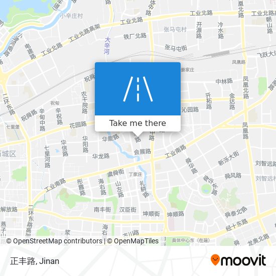 正丰路 map