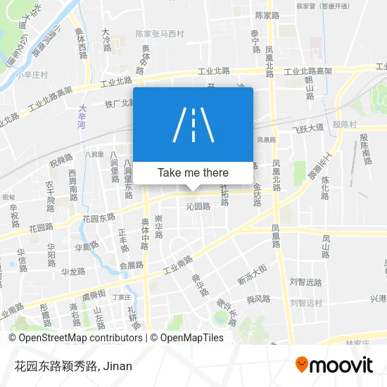 花园东路颖秀路 map