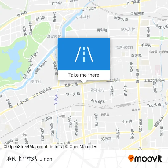地铁张马屯站 map