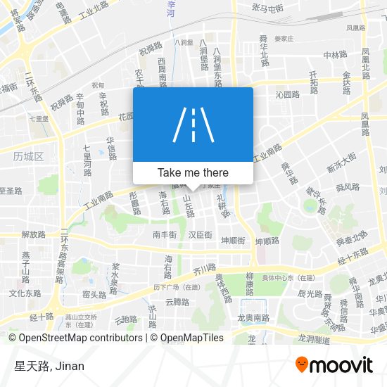 星天路 map