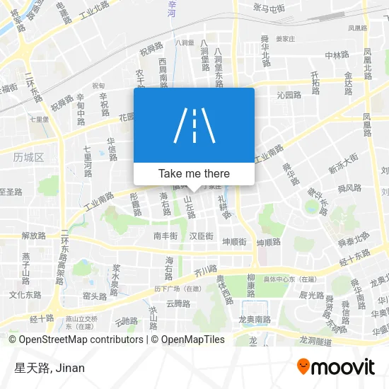 星天路 map