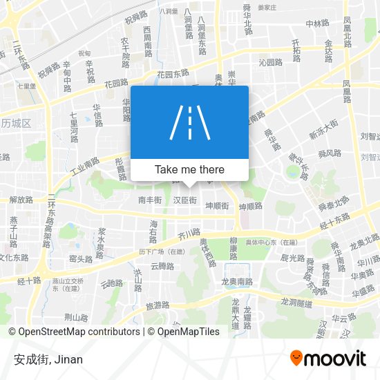 安成街 map
