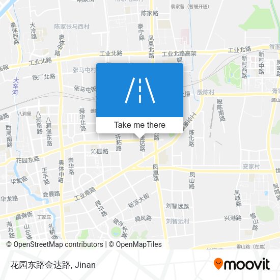 花园东路金达路 map