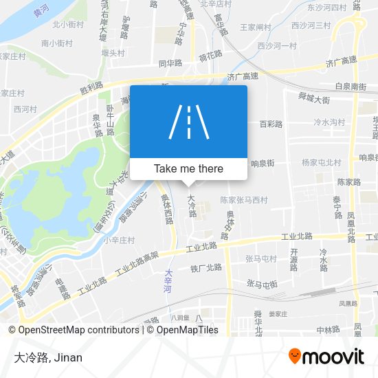 大冷路 map