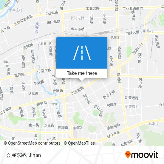 会展东路 map