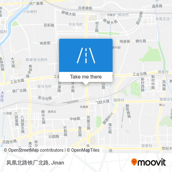 凤凰北路铁厂北路 map