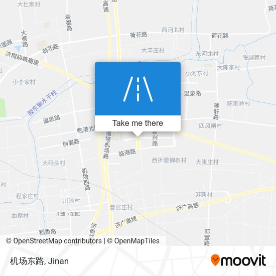 机场东路 map