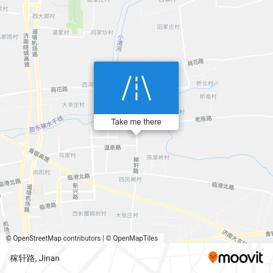 稼轩路 map